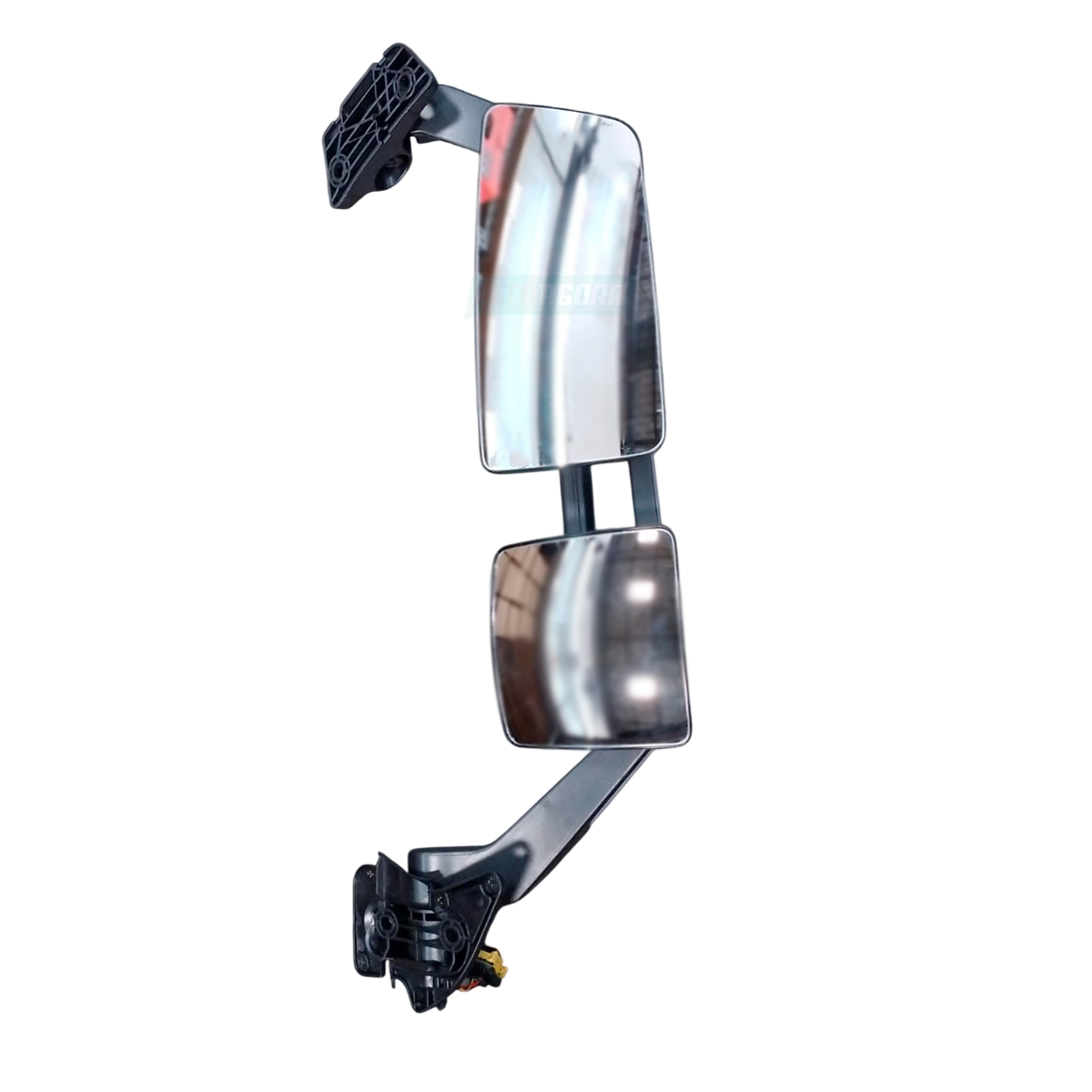 ESPELHO RETROVISOR ELETRICO DIREITO DESEMBACADOR COMPLETO CONVEXO VOLVO FH 2015.