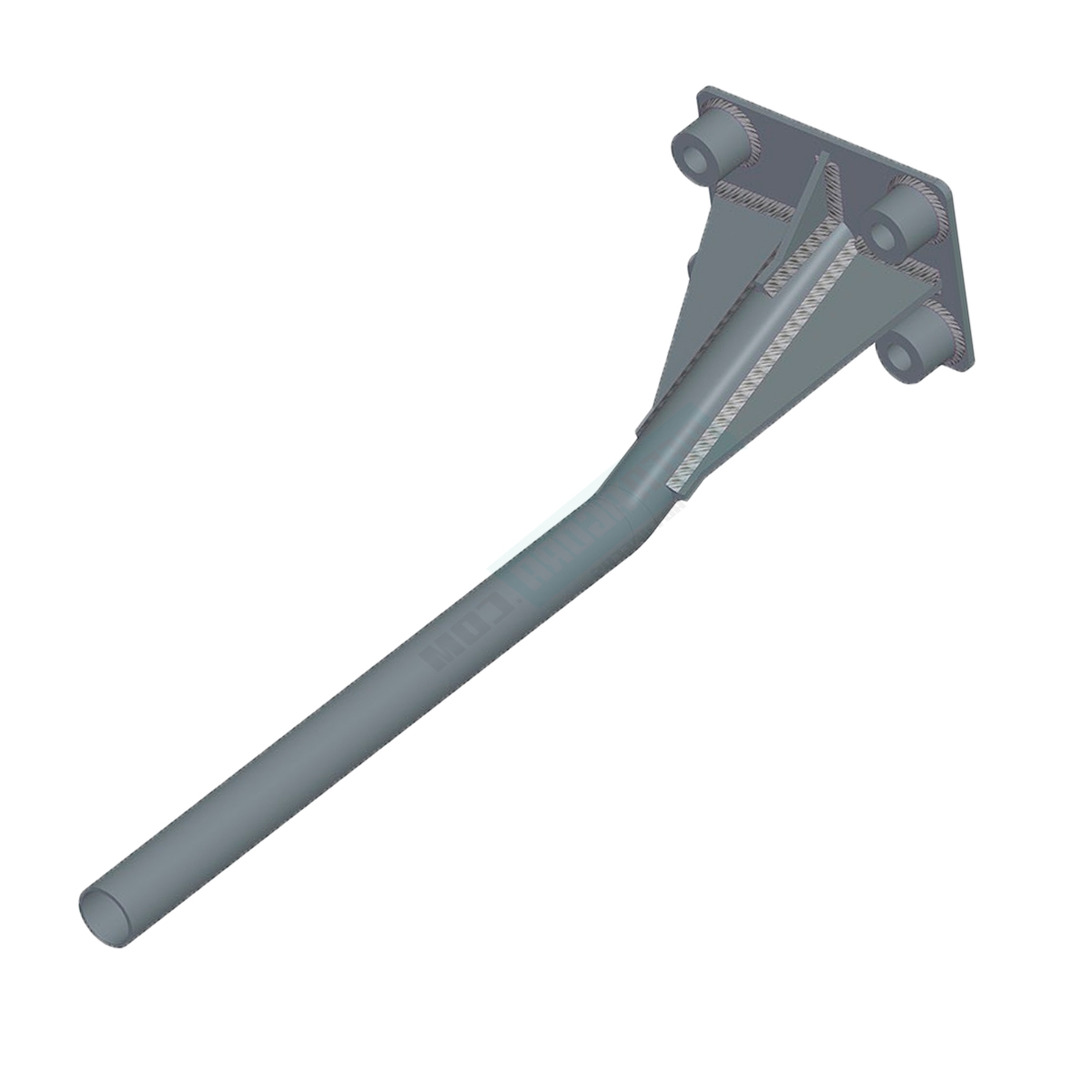 SUPORTE PARALAMA DIANTEIRO ESQUERDO DAF CF 6X2 XF 6X2 (1911977-F1957A	)