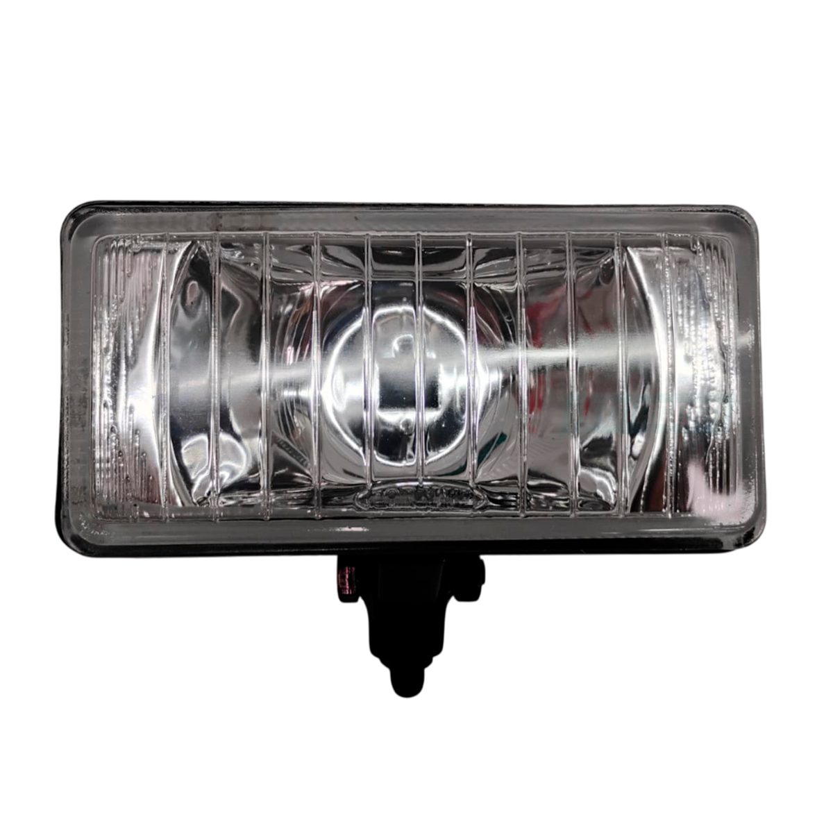FAROL AUXILIAR MILHA LENTE LISA 152X77MM UNIVERSAL RETANGULAR CRISTAL  (668)