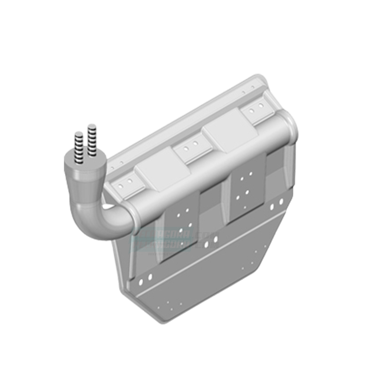 SUPORTE PARALAMA ESPECIAL LADO ESQUERDO TRUCADO SCANIA (F2125A)