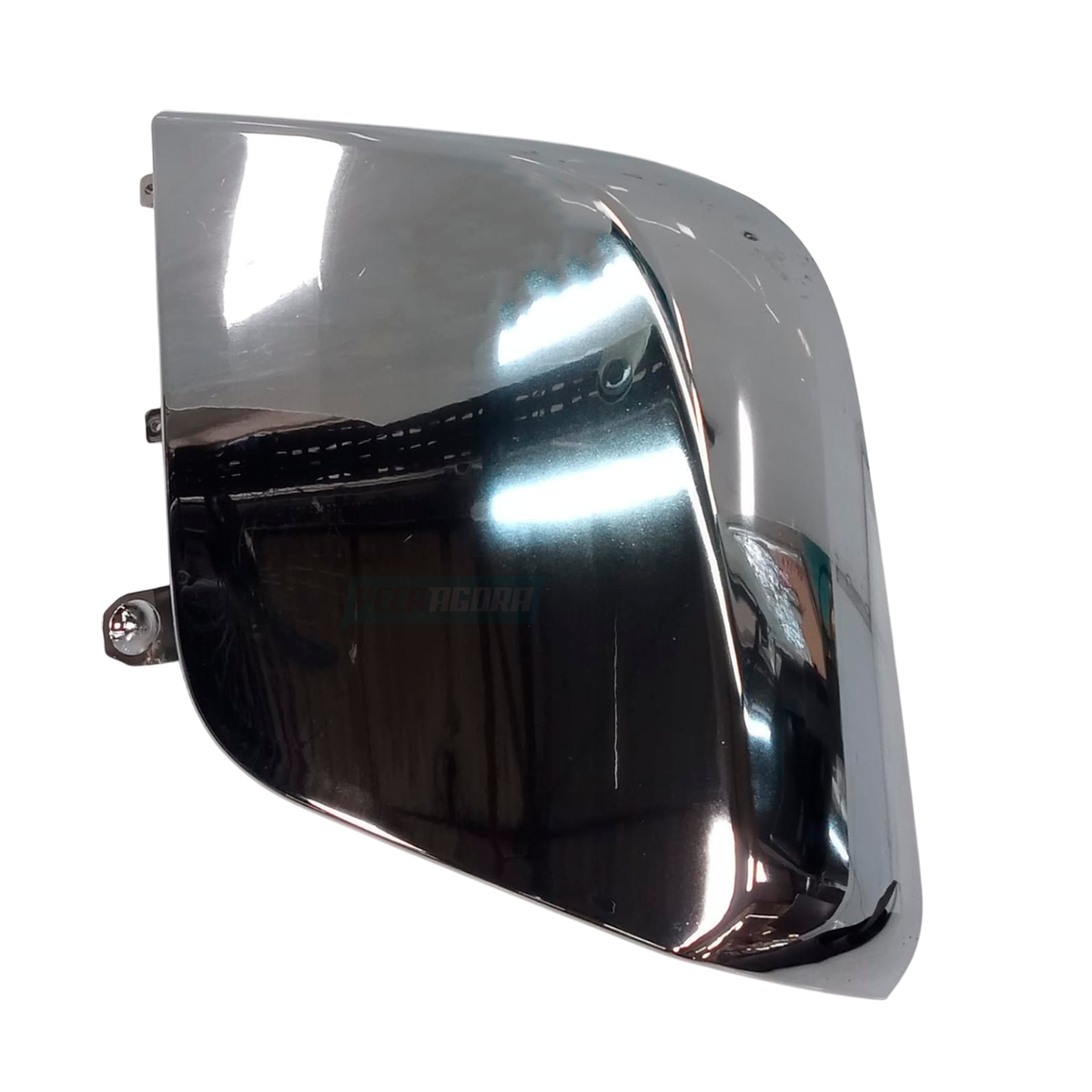 CAPA MENOR ESPELHO RETROVISOR CROMADO DIREITO MB NEW ACTROS MP4 ANO 2020.. (9608