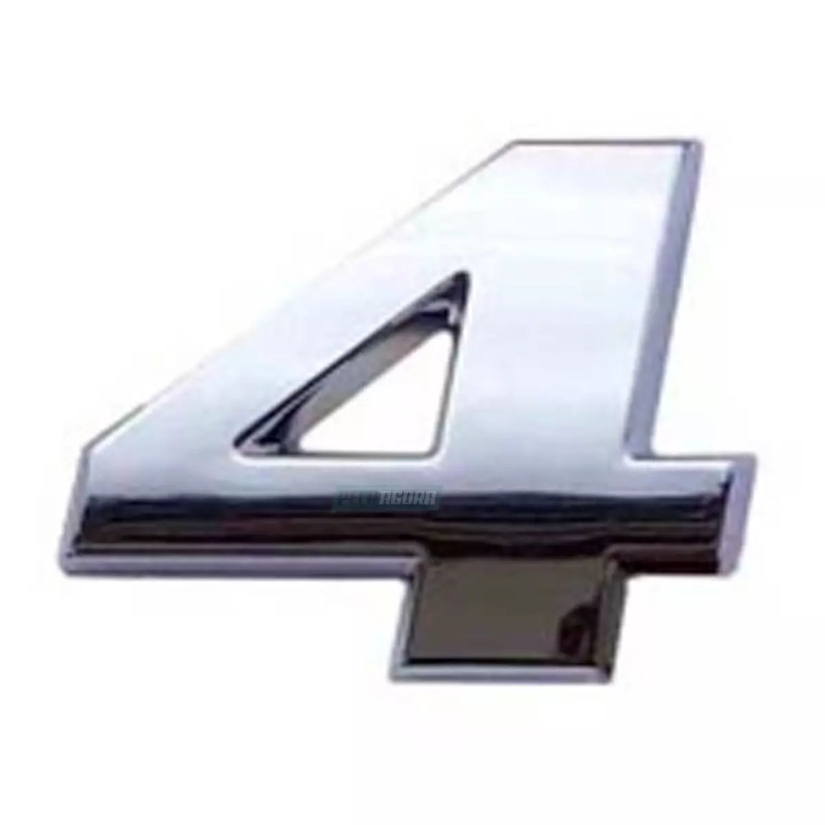 LETREIRO 4 VW CONSTELLATION INJETADO CROMADO (C40136)