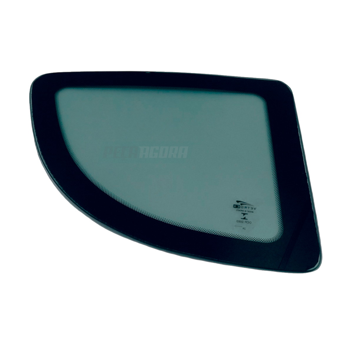 VIDRO FIXO PEQUENO PORTA DIREITA VERDE 320X381 FORD 1317 1517 1717 1722 1932 242