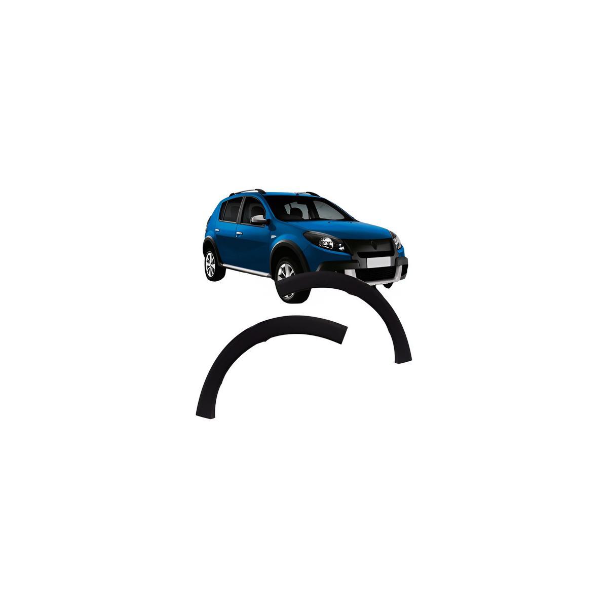 Alargador Vão Roda Dianteiro Esquerdo sandero 2012 a 2014 (RF23941)
