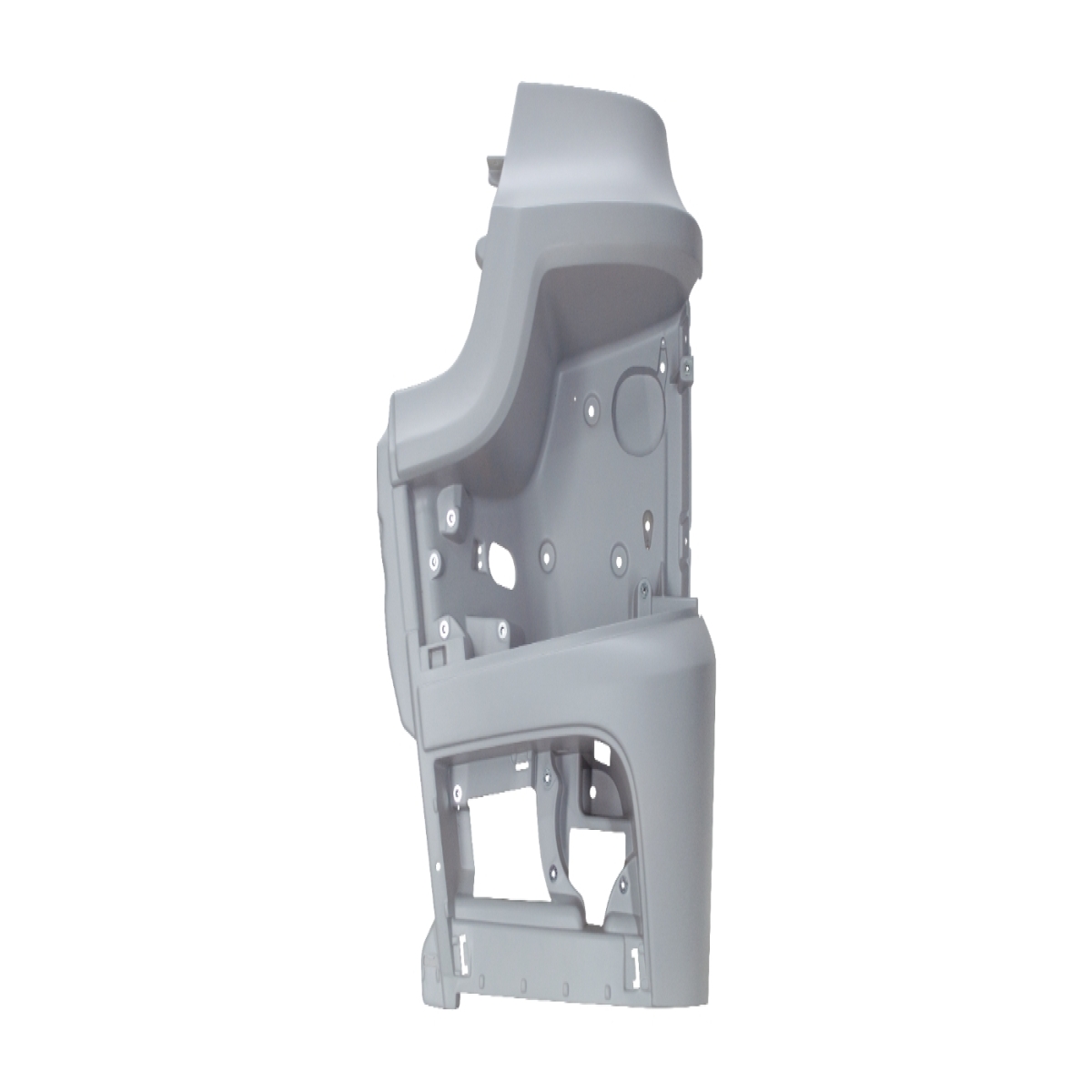 PARACHOQUE DIANTEIRO  ACTROS MP4 ESQ. LATERAL COM ALOJAMENTO FAROL  (9608800091)