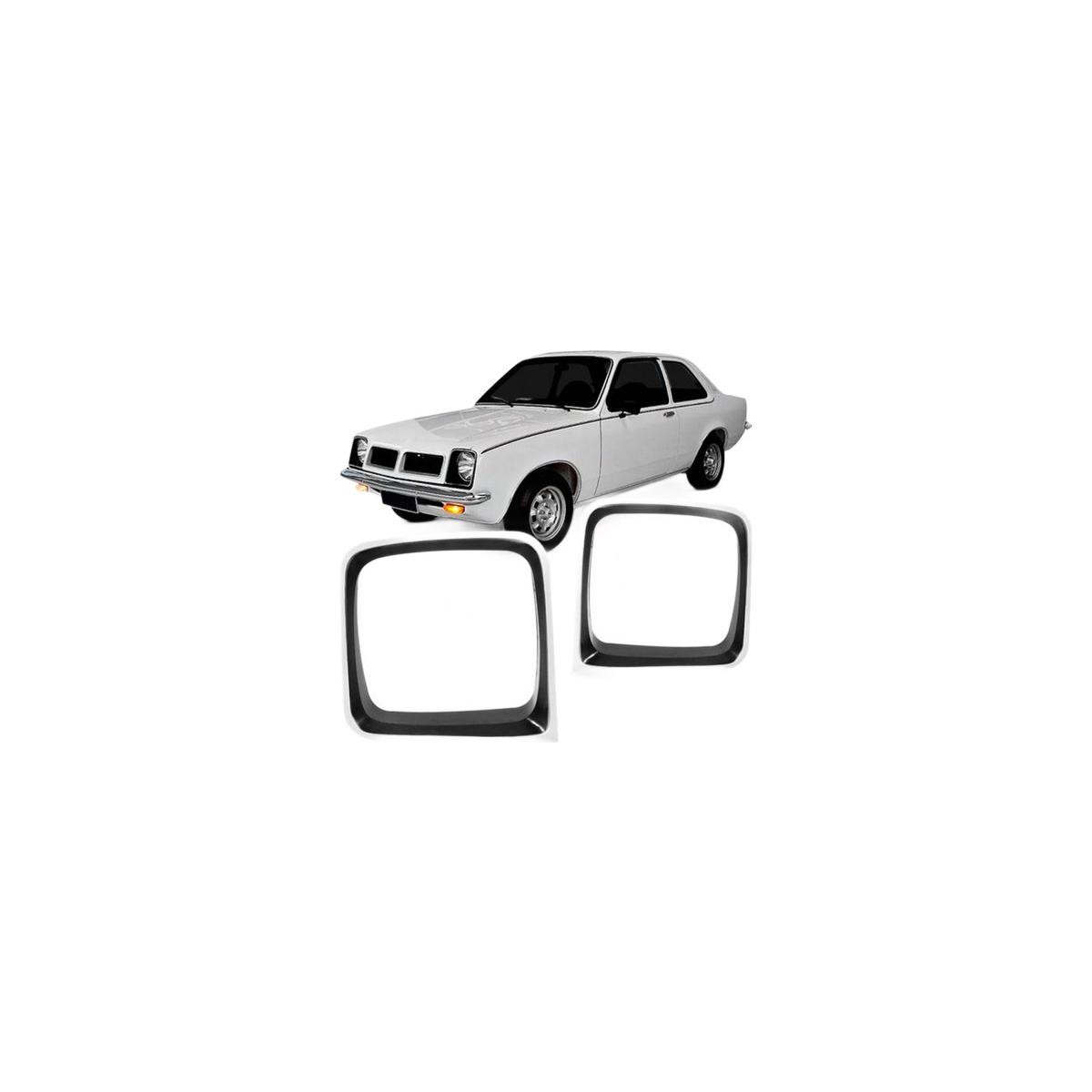 ARO MOLDURA FAROL DIREITO CHEVETTE 1981.1982 (RFJ866)