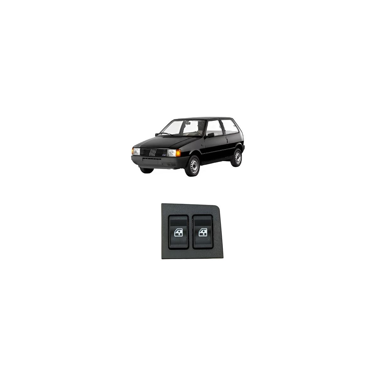 BOTAO INTERRUPTOR VIDRO DIANTEIRO ESQUERDO UNO 1991 A 2003 (RF1B26G)