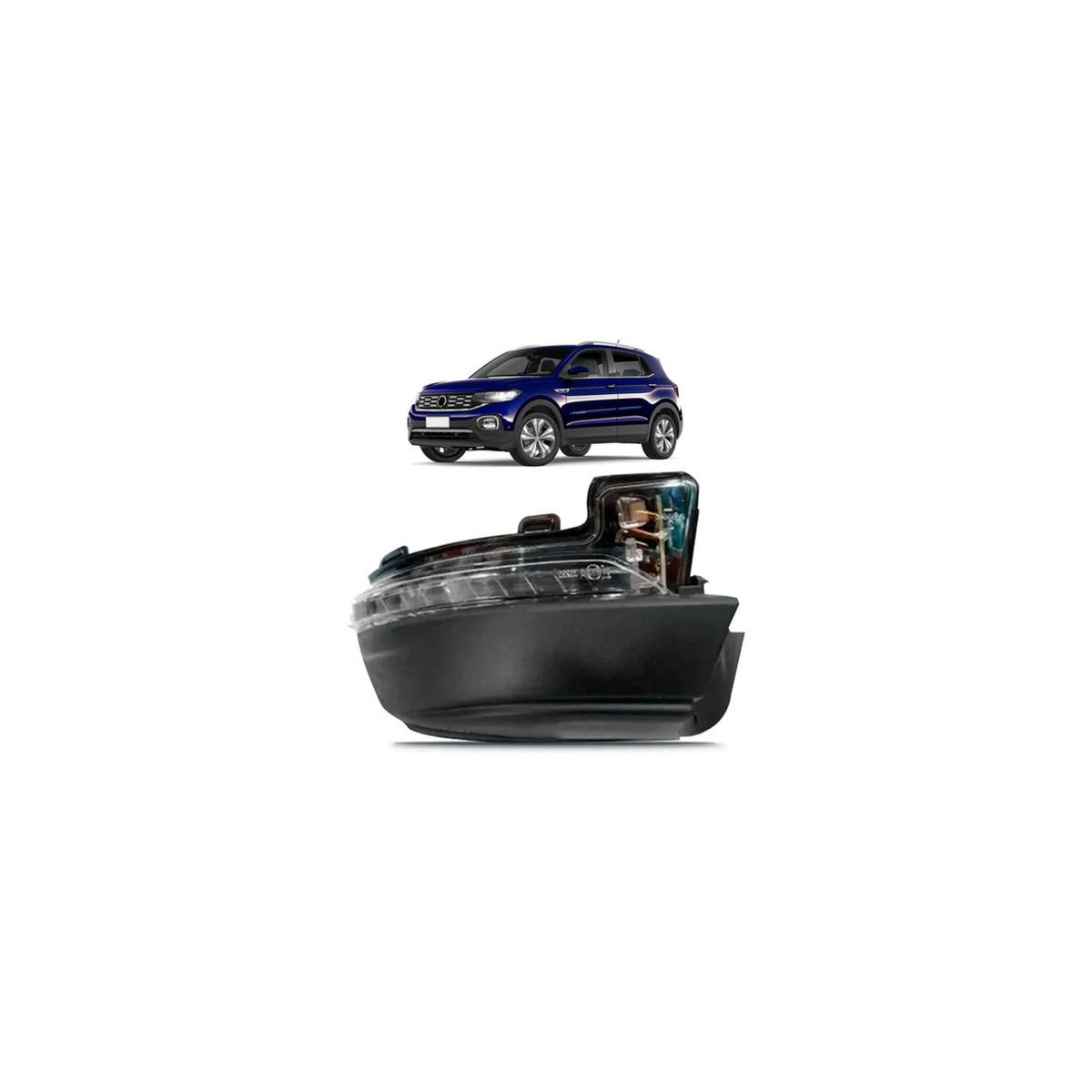 CAPA INFERIOR RETROVISOR DIREITO T-CROSS 2019 A 2024 (RF29310)