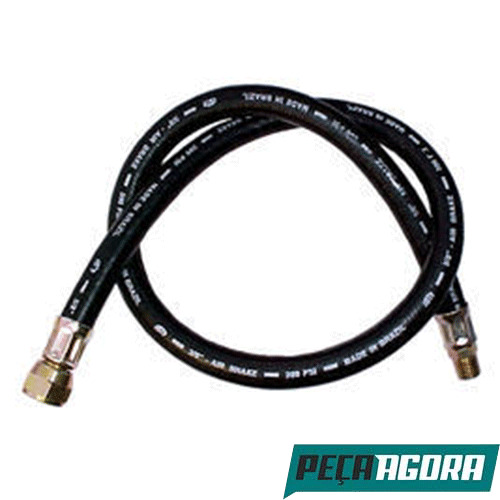 TUBO FLEXIVEL FREIO AR 900MM PORCA CARRETA TODOS TRUCK (45020)