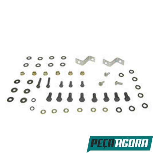 KIT PARAFUSOS GRADE COMPLETO MB MERCEDES BENZ CARA PRETA (3317510019)