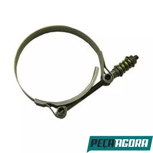 CAIXA 2 ABRACADEIRA ACO INOX INTERCOOLER VW VOLKSWAGEN 7.120 8.120 (CX.2RE117273