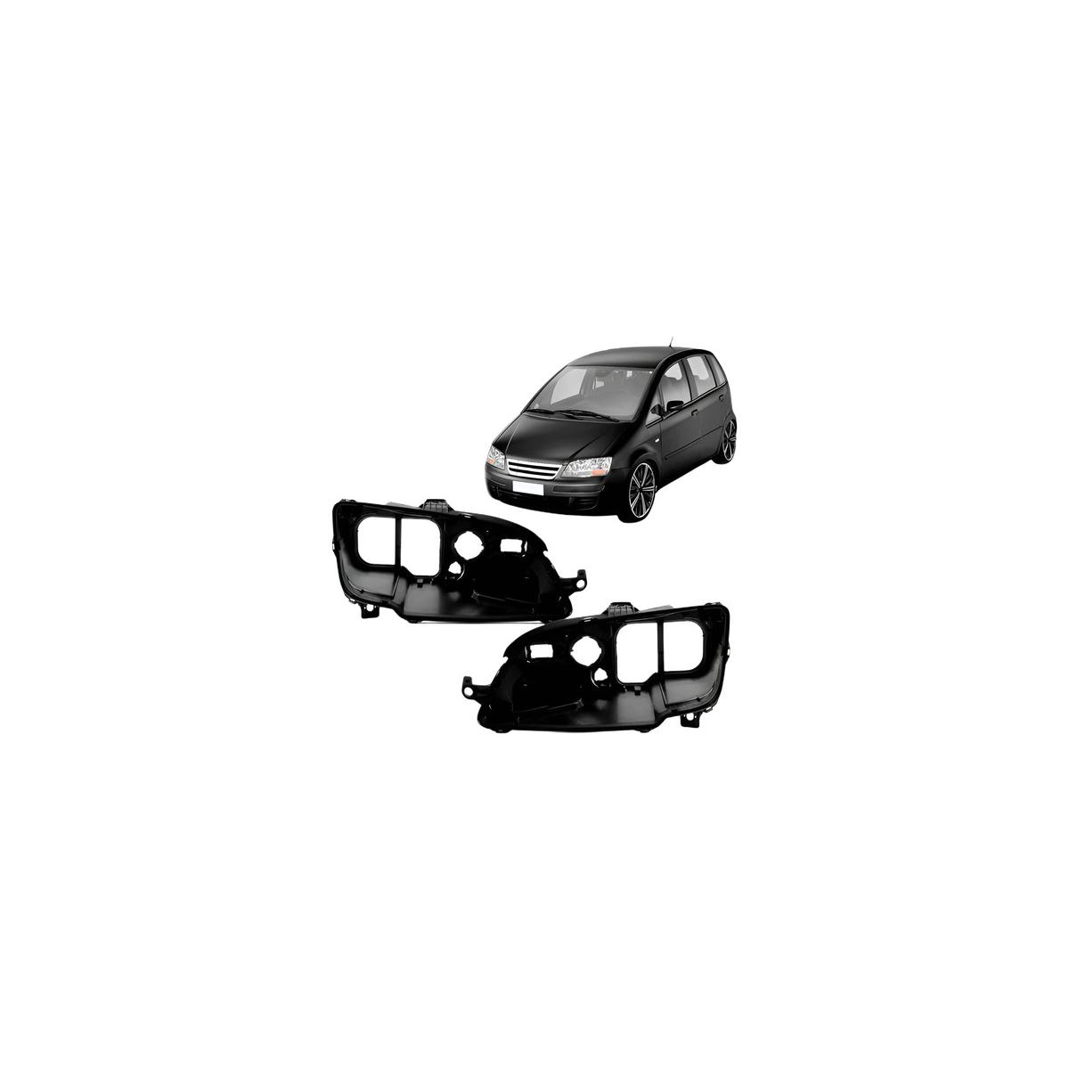 CARCACA FAROL ESQUERDO IDEA 2005 A 2010 (RF20085)