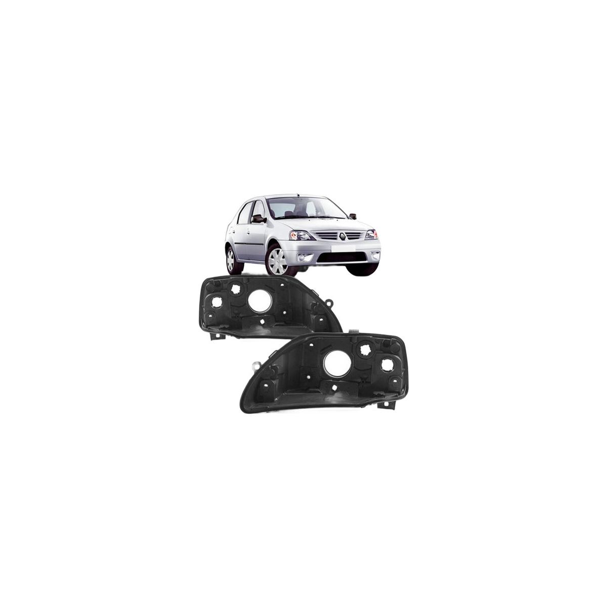CARCACA FAROL DIREITO LOGAN 2007 A 2010 (RF20108)