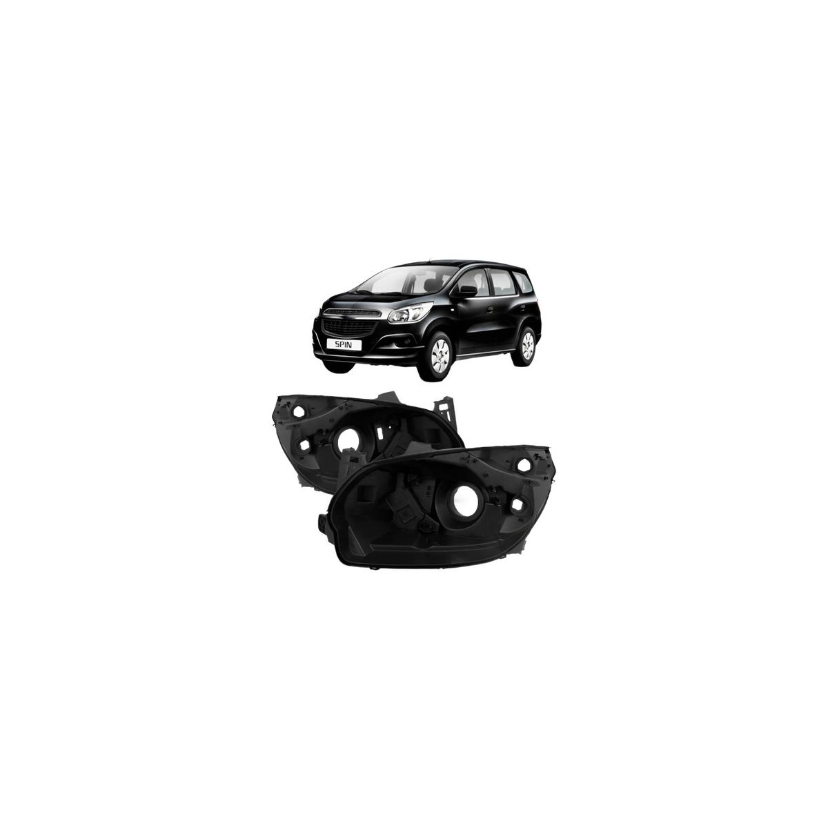 CARCACA FAROL DIREITO SPIN 2013 A 2018 (RF21898)