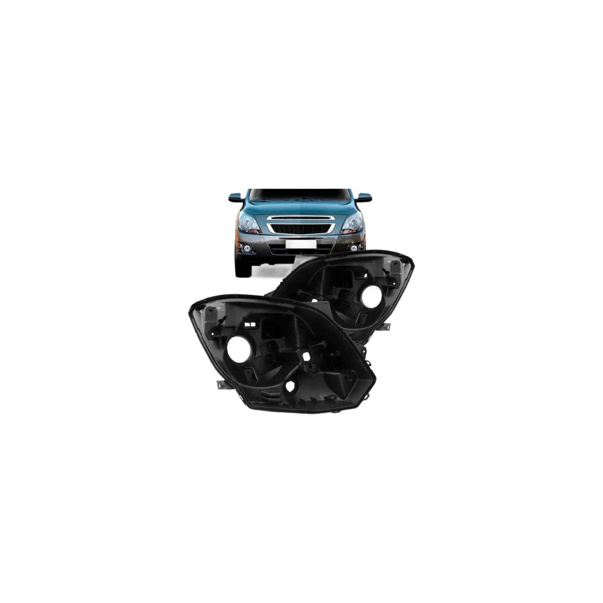 CARCACA FAROL ESQUERDO COBALT 2012 A 2016 (RF22745)