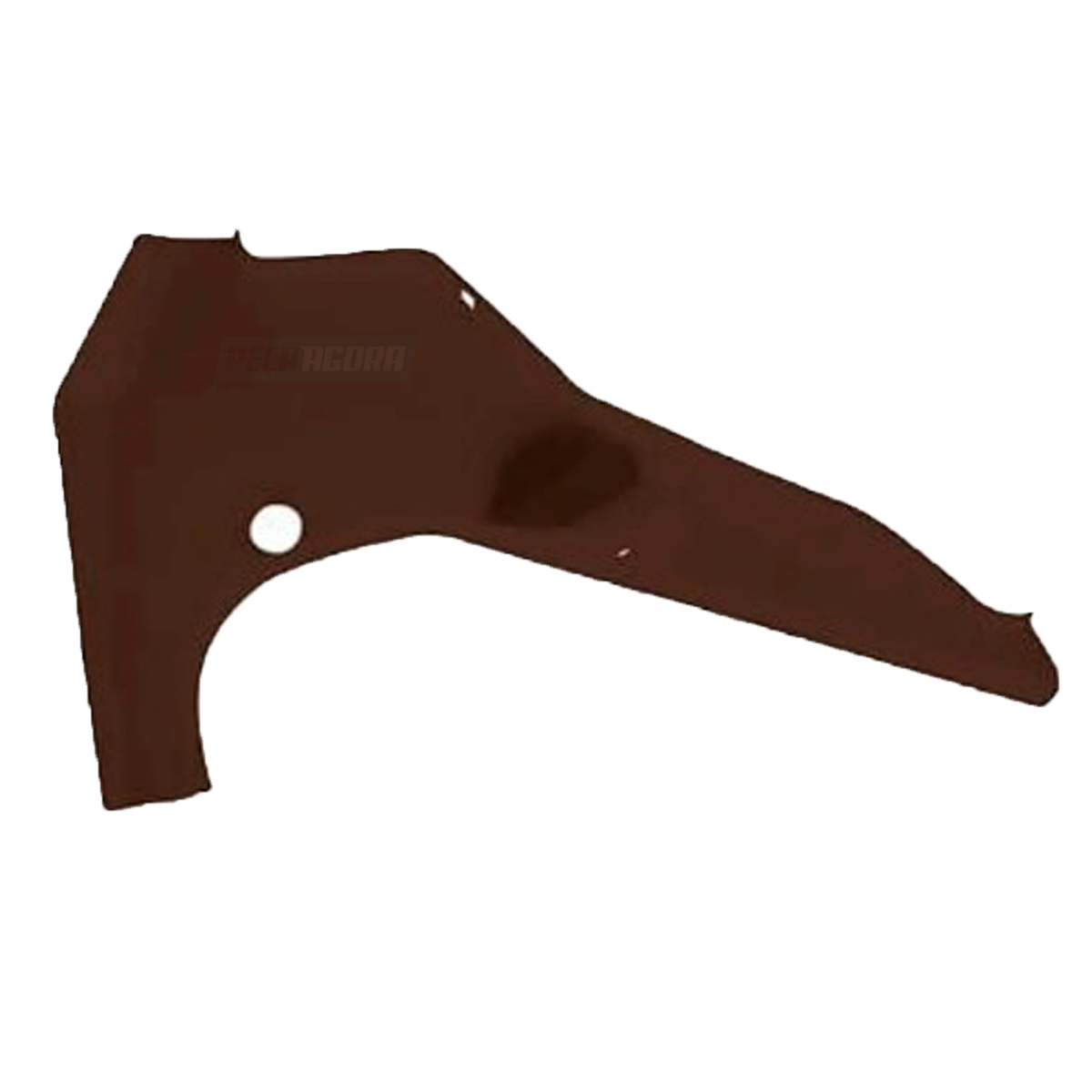 COMPLEMENTO DO PEDAL ESQUERDO MARROM 1618 1941 (6886889106-1214106)