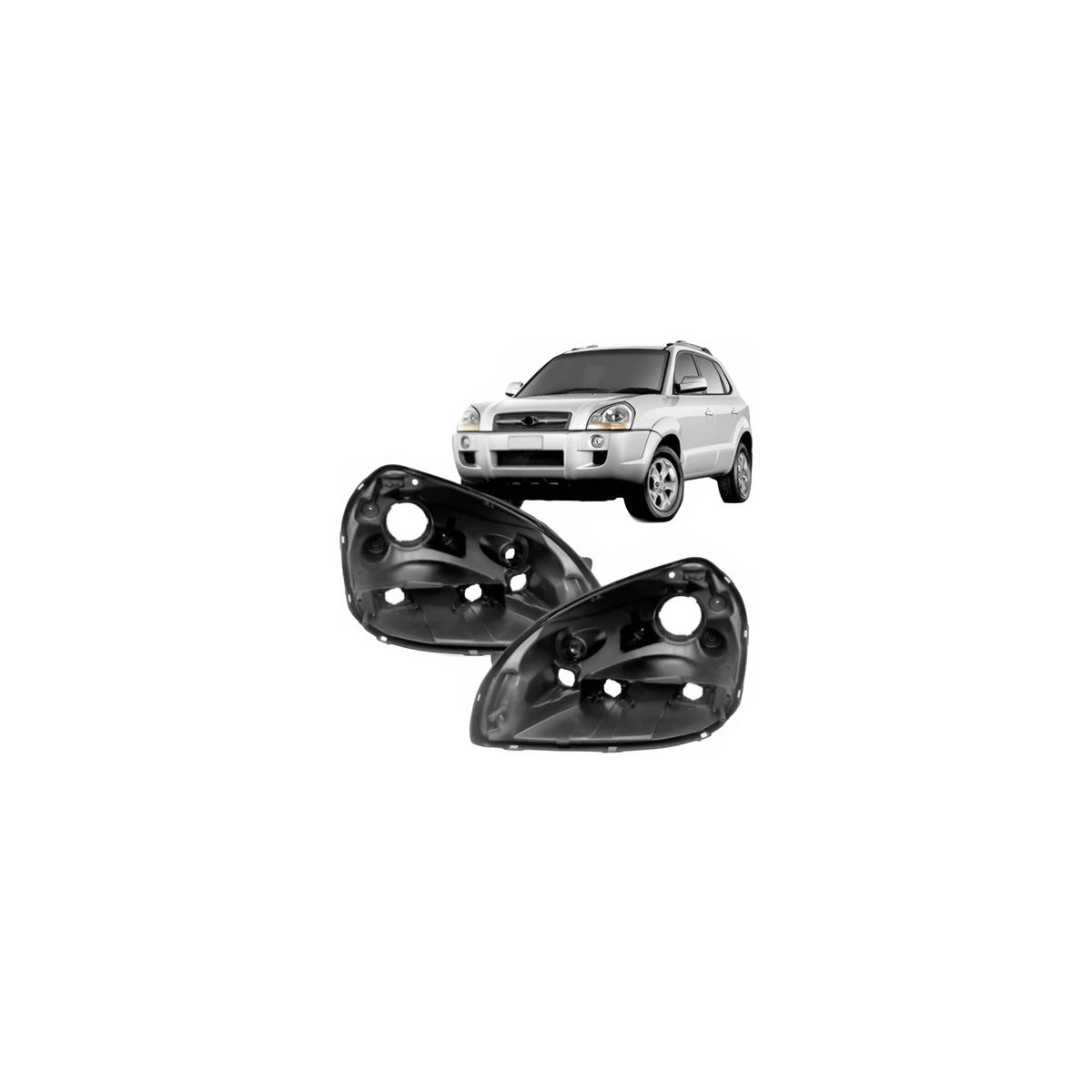 CARCACA FAROL DIREITO TUCSON 2005 A 2016 (RF22760)