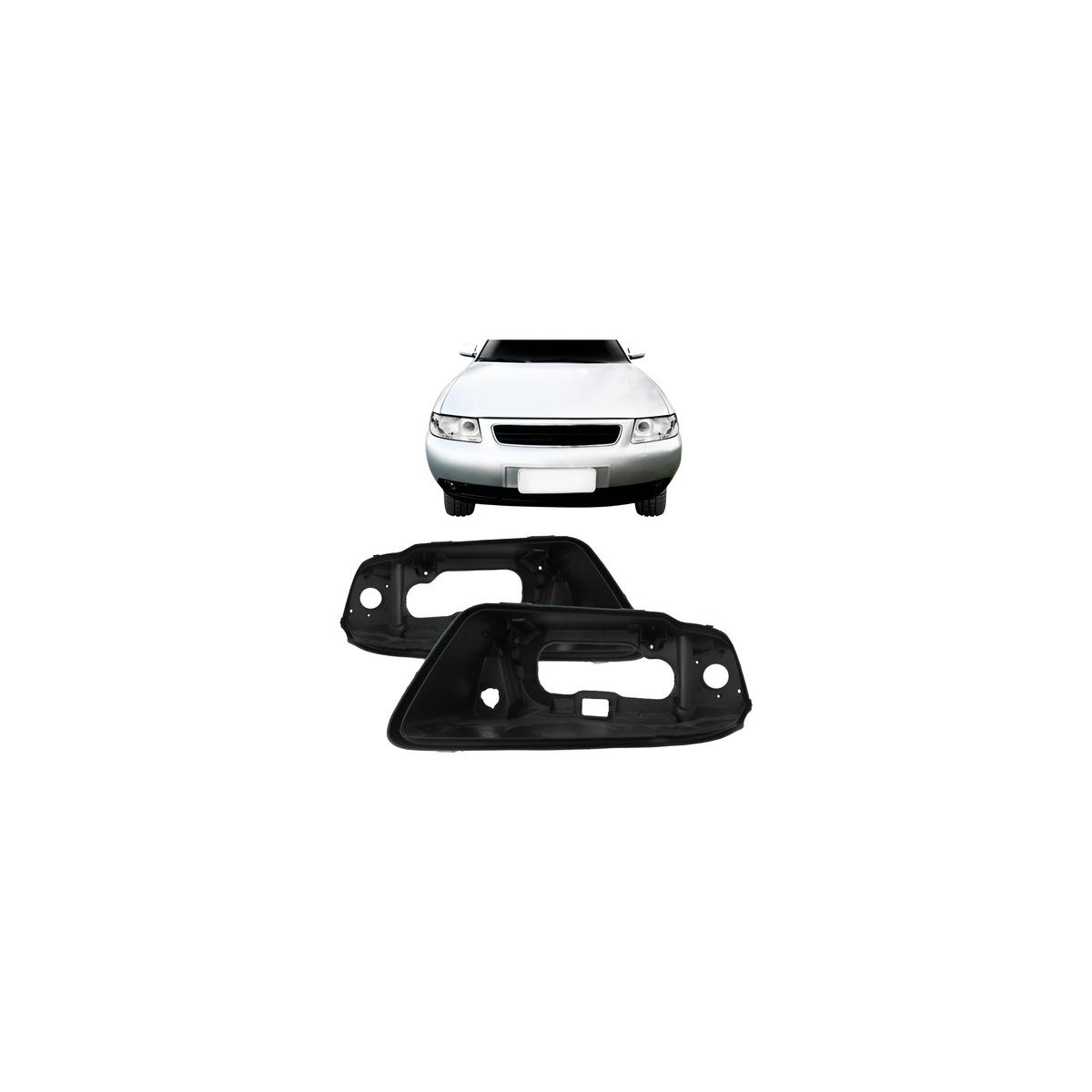 CARCACA FAROL ESQUERDO A3 2001 A 2006 (RF23445)