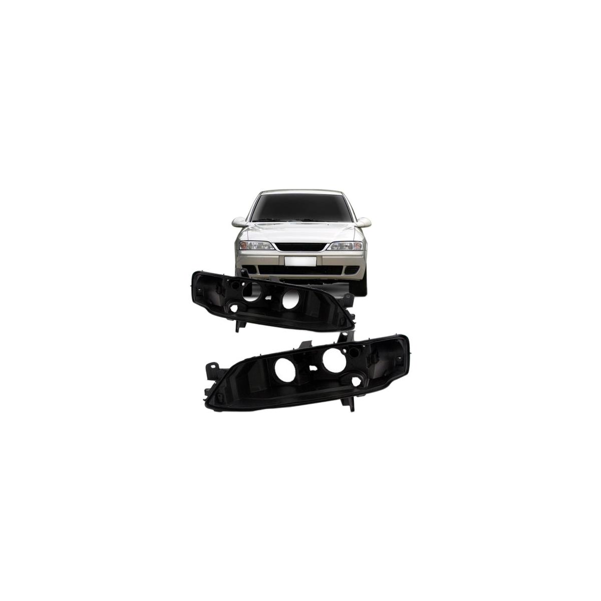 CARCACA FAROL ESQUERDO VECTRA 2000 A 2005 (RF23457)