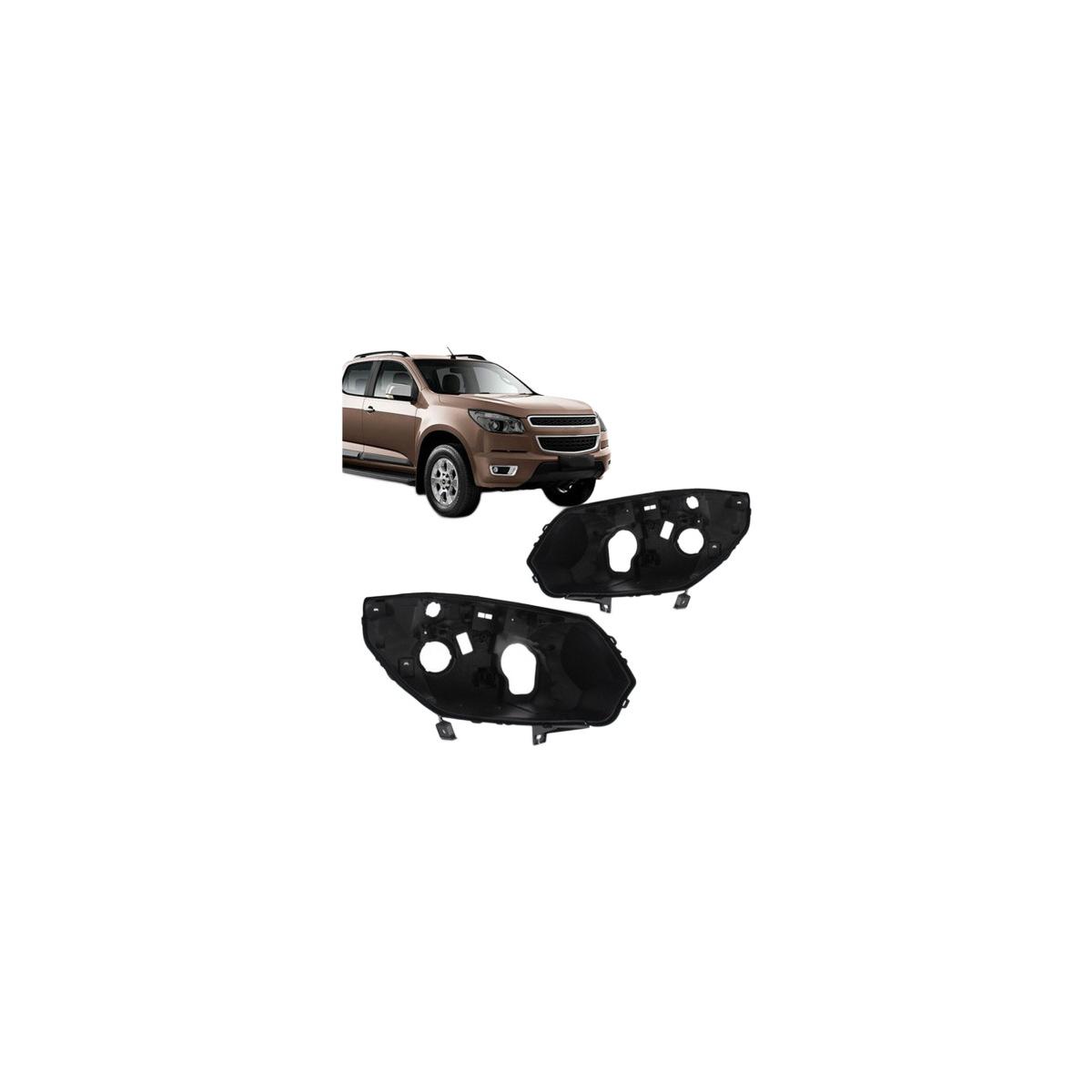 CARCACA FAROL DIREITO S10 2012 A 2016 (RF23466)