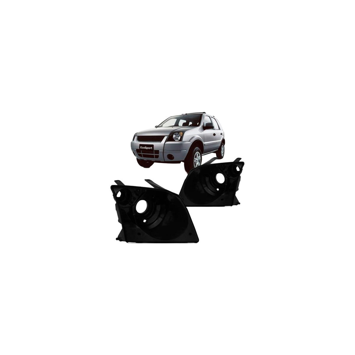 CARCACA FAROL ESQUERDO ECOSPORT 2003 A 2007 (RF23473)