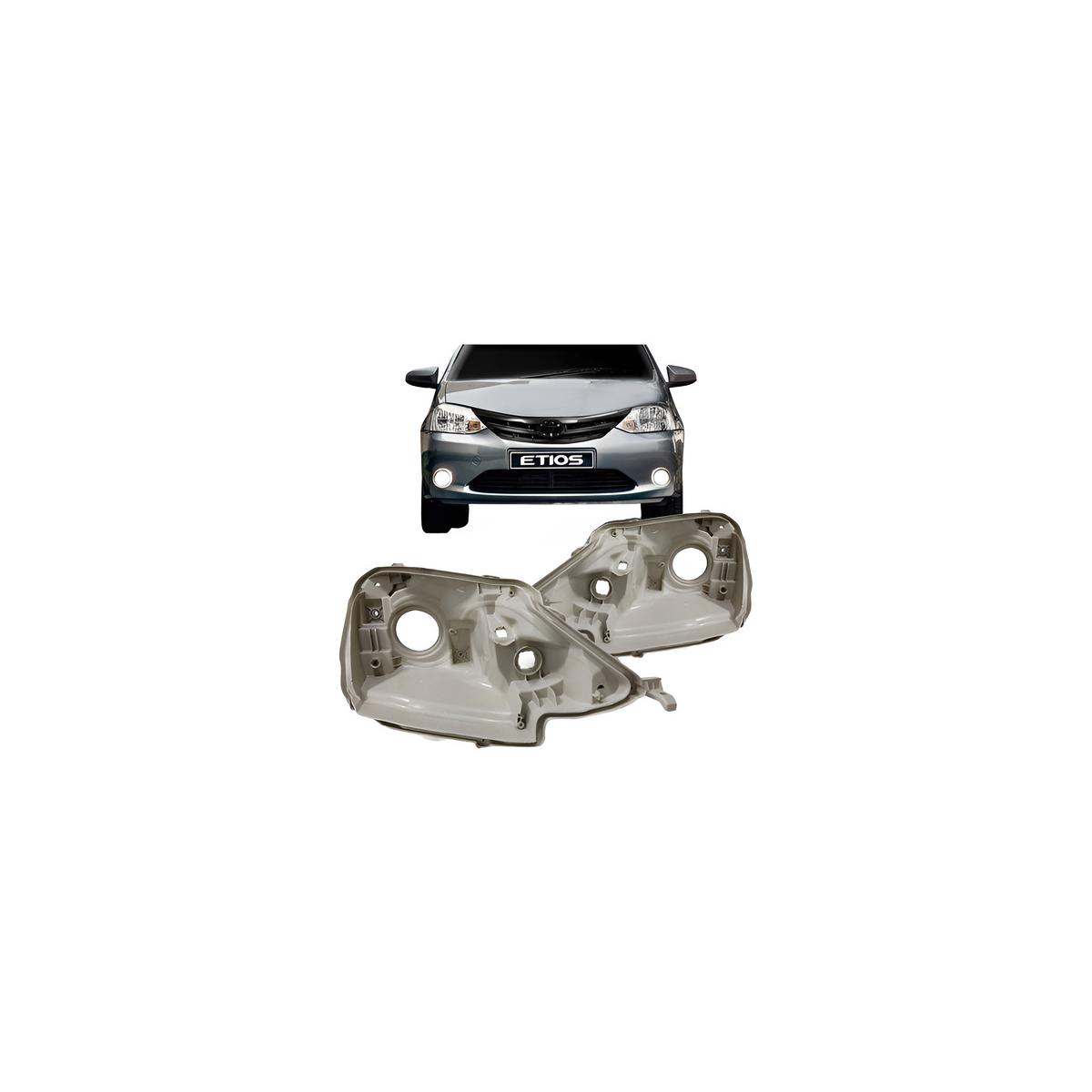 CARCACA FAROL DIREITO ETIOS 2012 A 2021 (RF27198)