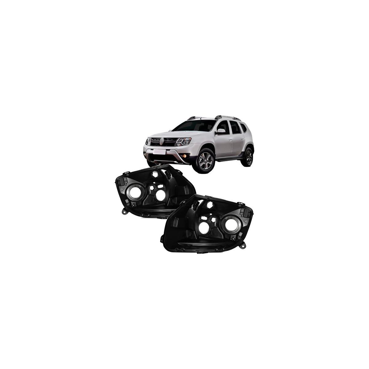 CARCACA FAROL ESQUERDO DUSTER 2010 A 2015 (RF31181)