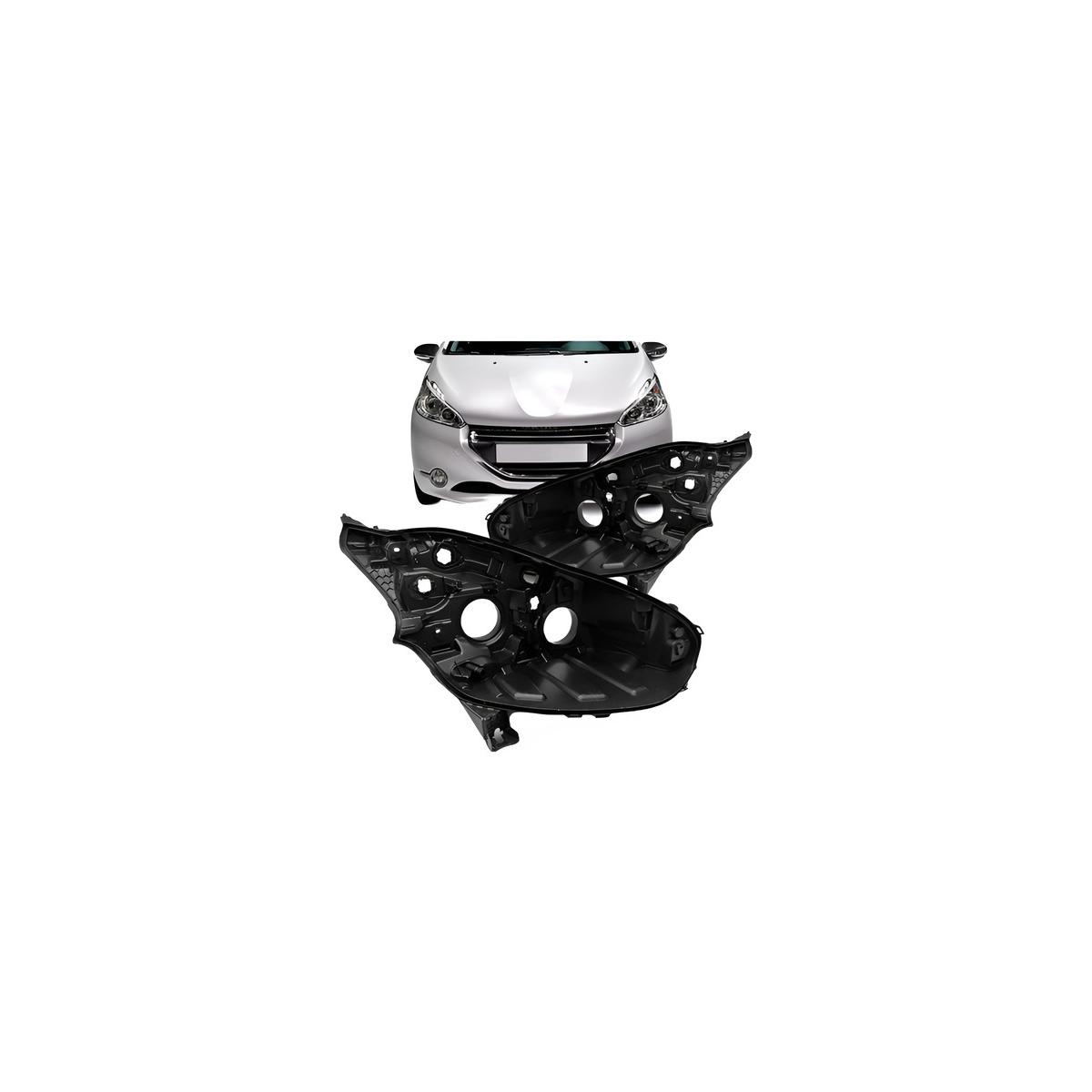 CARCACA FAROL ESQUERDO 208 2012 A 2016 (RF31199)