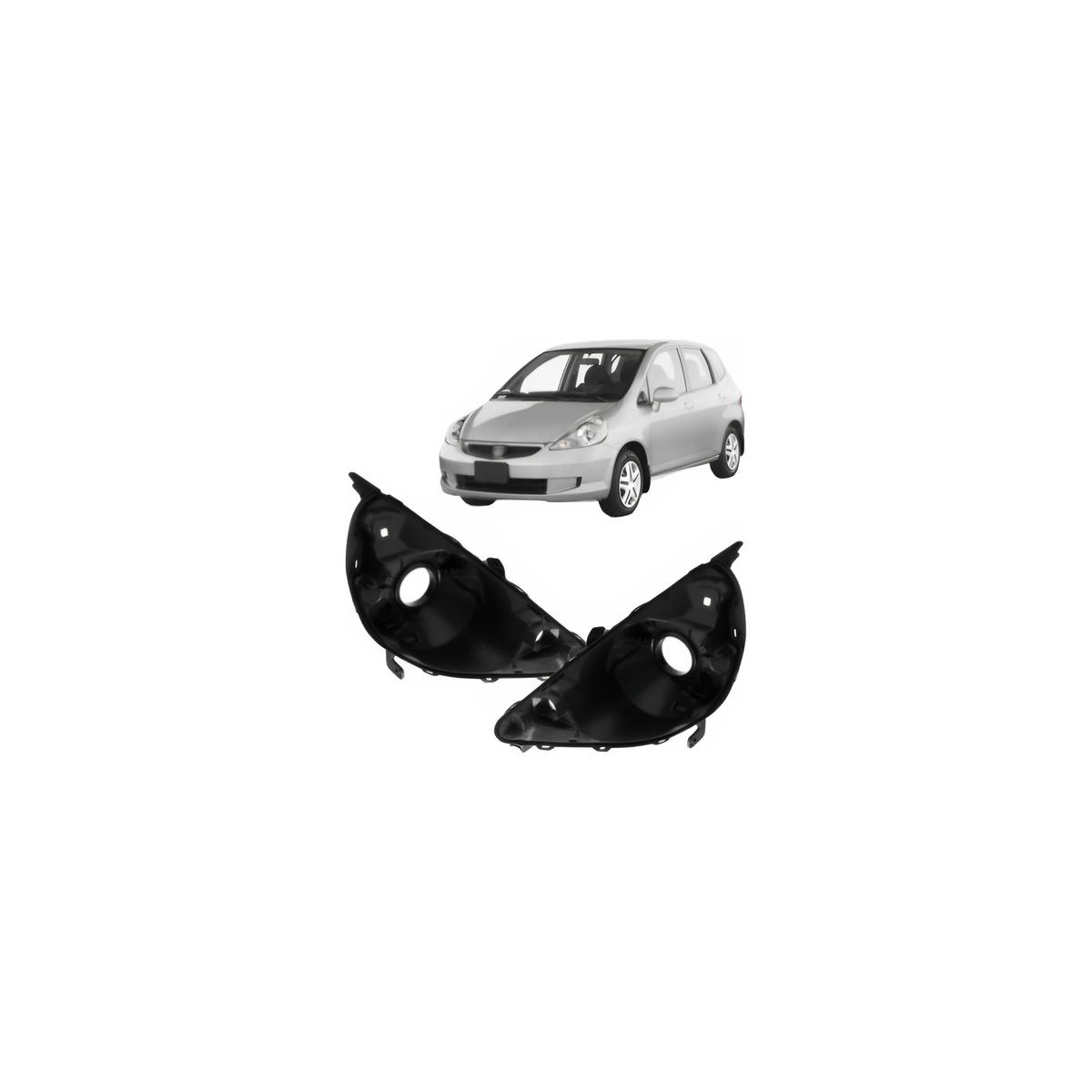 CARCACA FAROL DIREITO FIT 2009 A 2012 (RF31494)