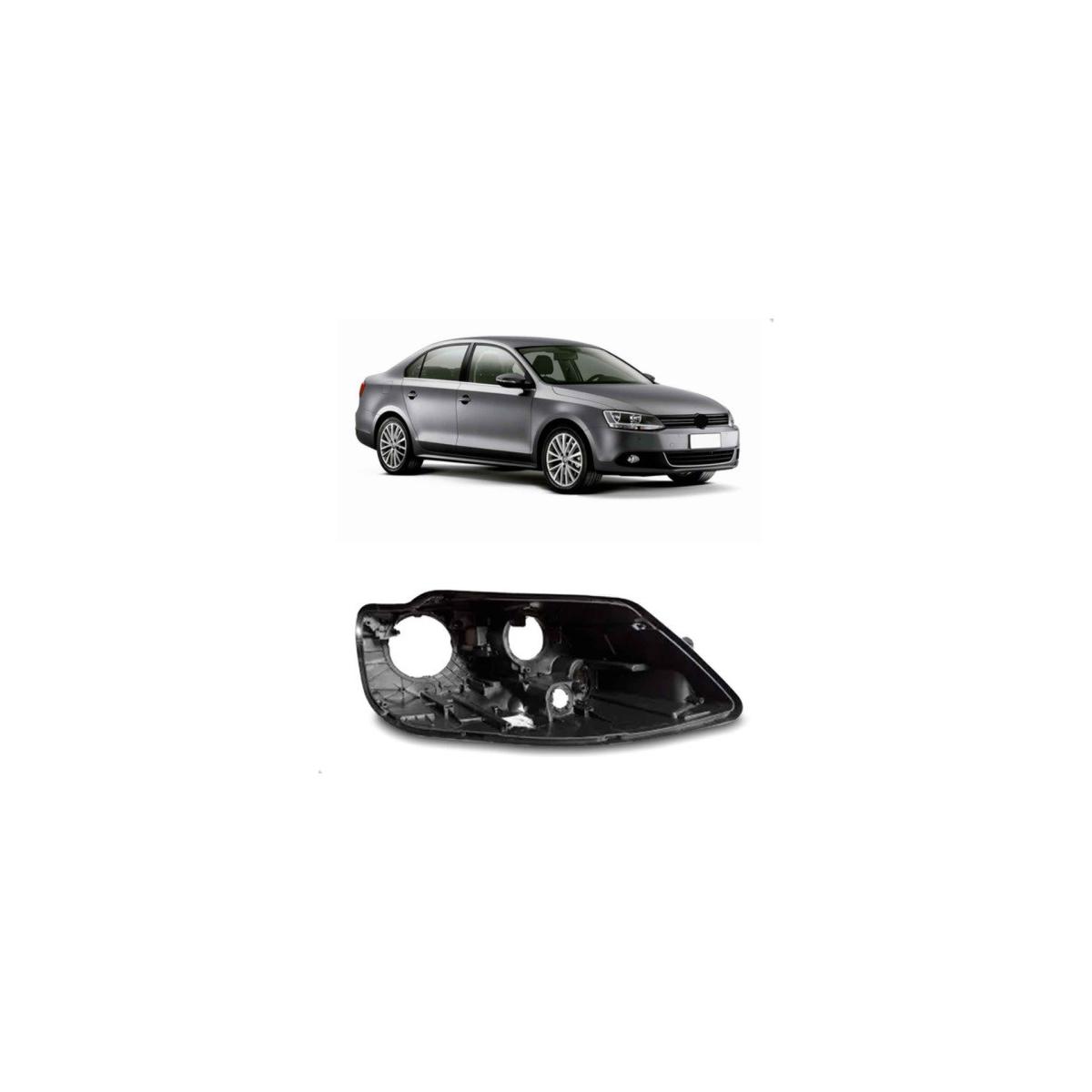 CARCACA FAROL ESQUERDO JETTA 2011 A 2018 (RF32783)