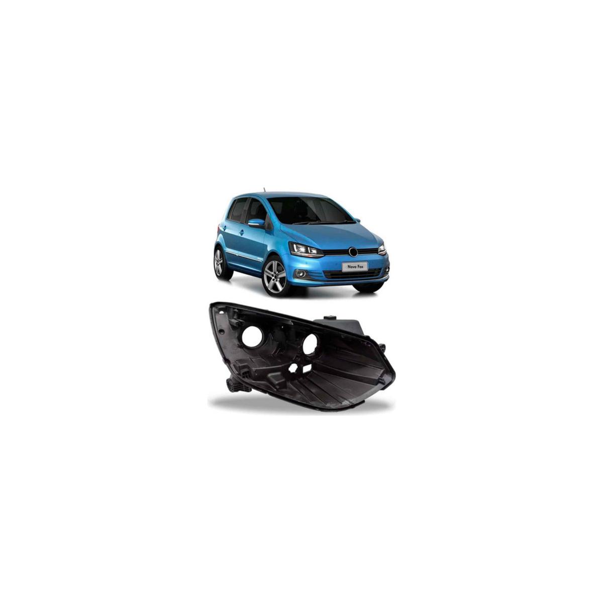 CARCACA FAROL ESQUERDO FOX 2015 A 2022 (RF32799)