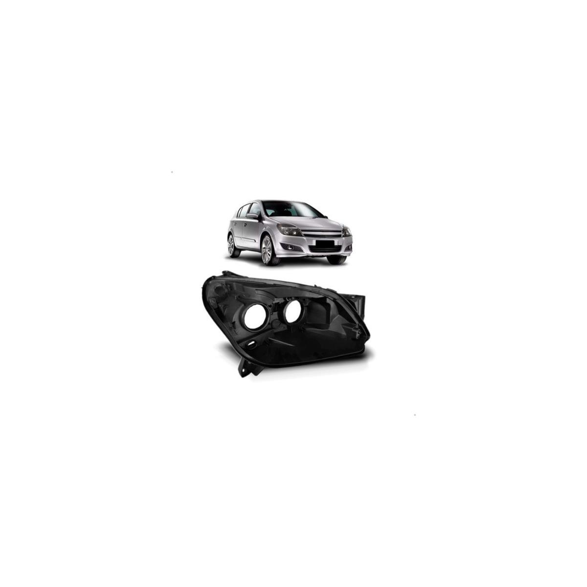 CARCACA FAROL ESQUERDO VECTRA 2006 A 2008 (RF32847)