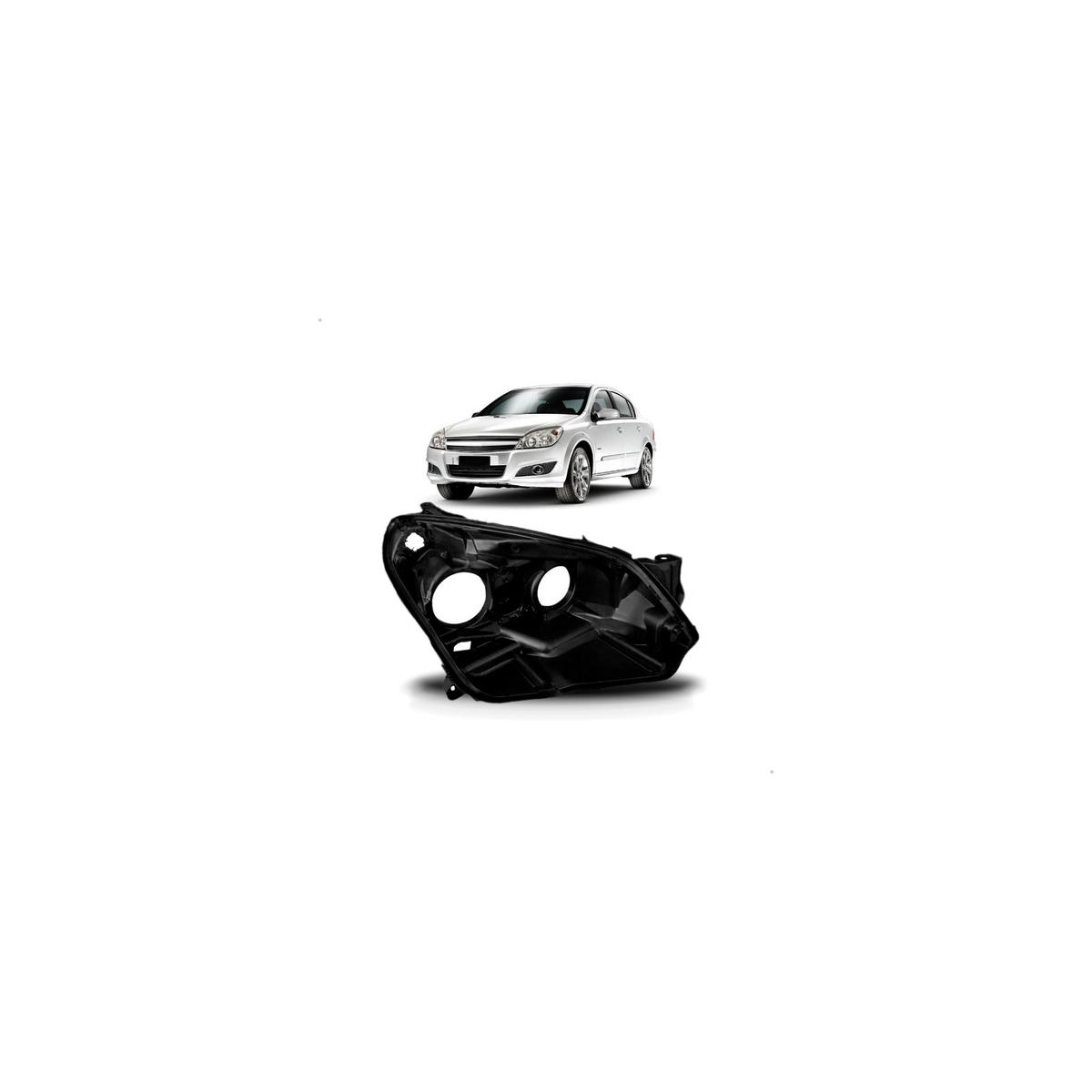CARCACA FAROL DIREITO VECTRA 2009 A 2011 (RF32848)
