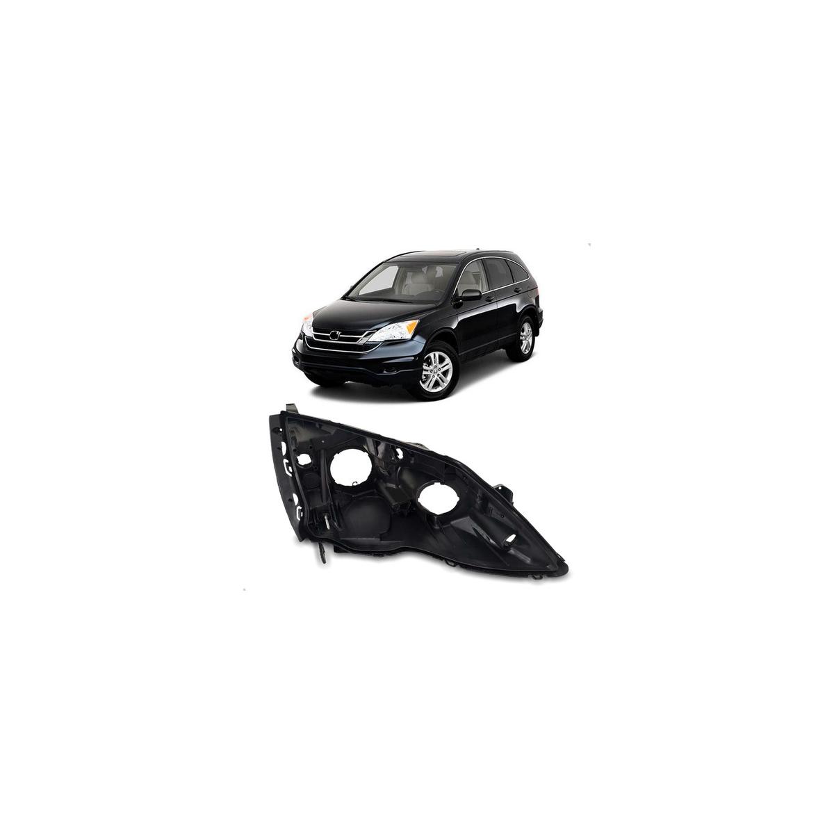 CARCACA FAROL ESQUERDO CRV 2007 A 2011 (RF33157)