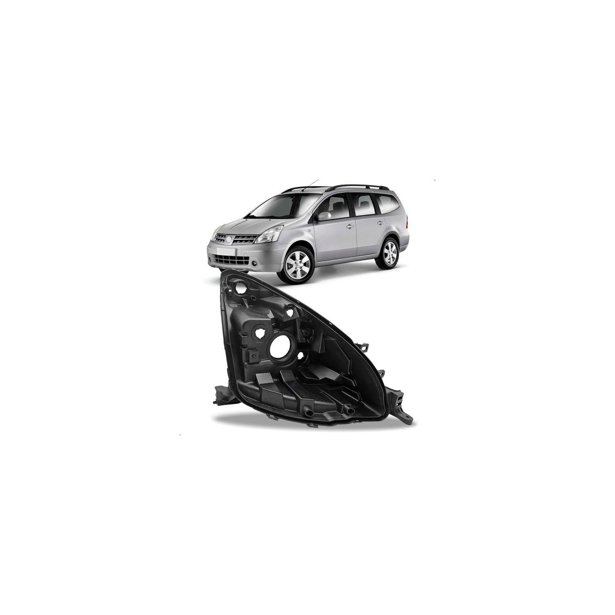 CARCACA FAROL DIREITO LIVINA 2009 A 2014 (RF33176)