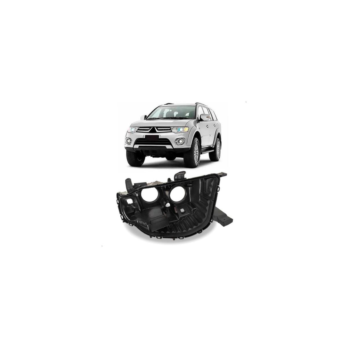 CARCACA FAROL ESQUERDO PAJERO DAKAR 2009 A 2014 (RF33179)
