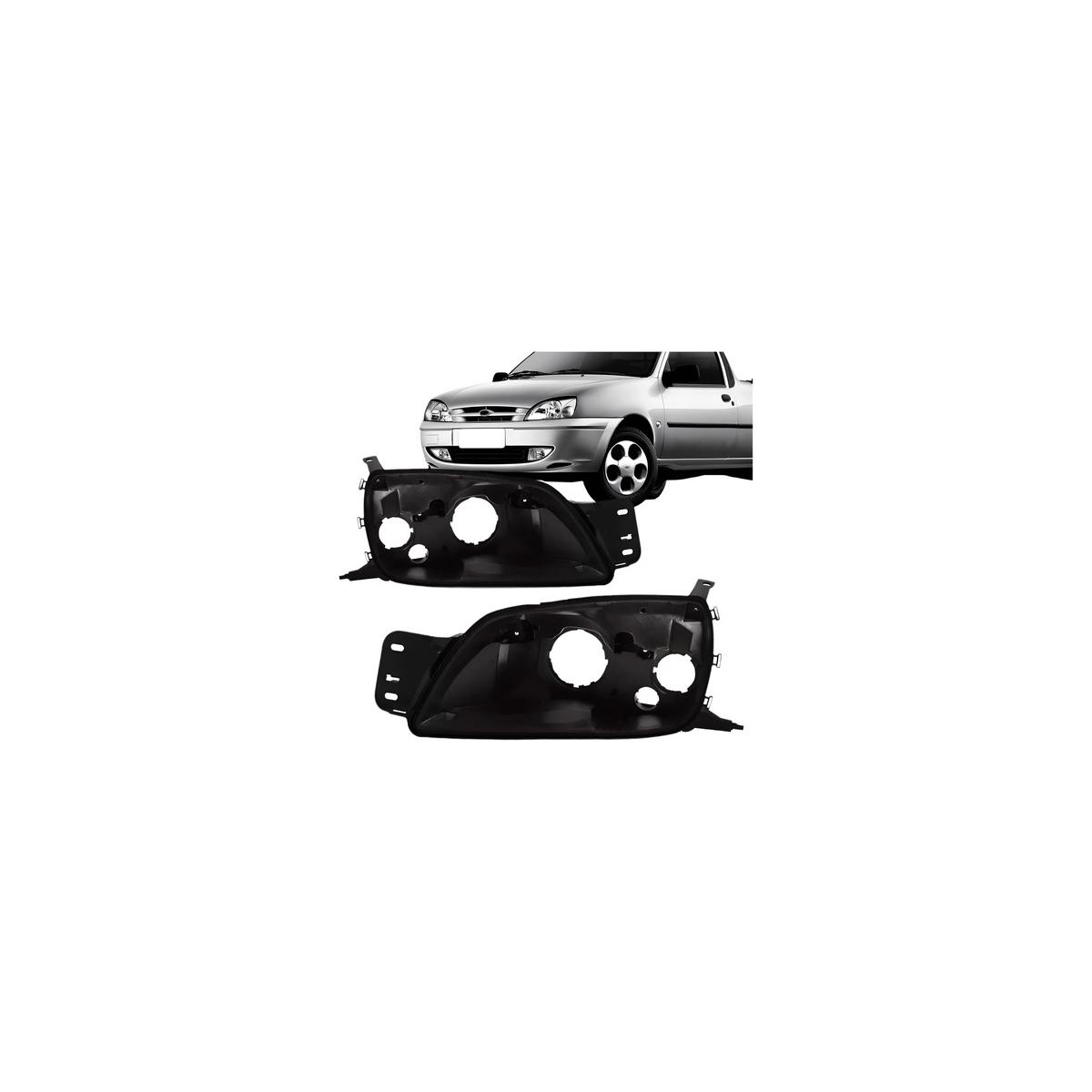CARCACA FAROL DIREITO FIESTA 2000 A 2002 (RFOR138)