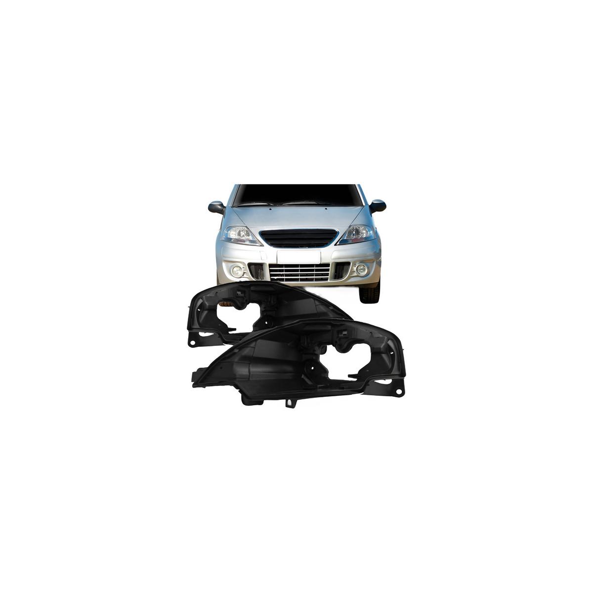 CARCACA FAROL DIREITO C3 2003 A 2012 (RFOR456)