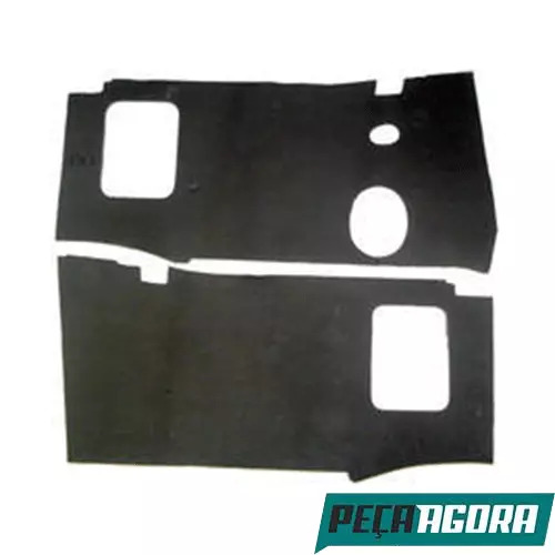 REVESTIMENTO DOS PEDAIS O PAR MERCEDES BENZ MB TODOS (B3446880006)