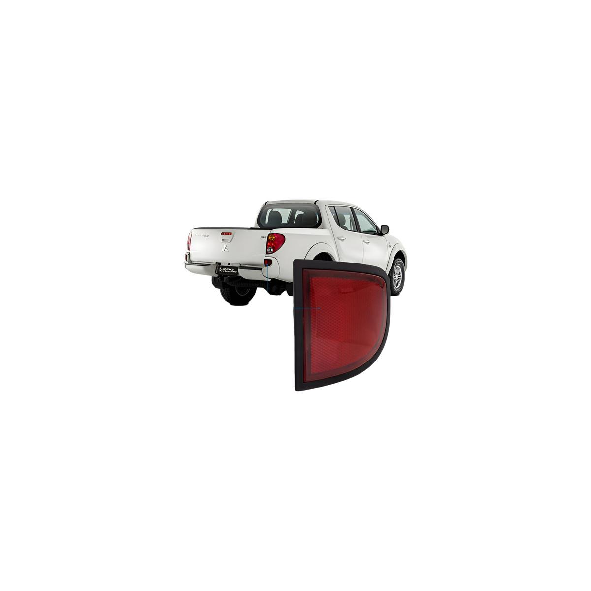 DEFLETOR APLIQUE LANTERNA TRASEIRA DIREITO L200 TRITON 2007 A 2016 (RF31428)