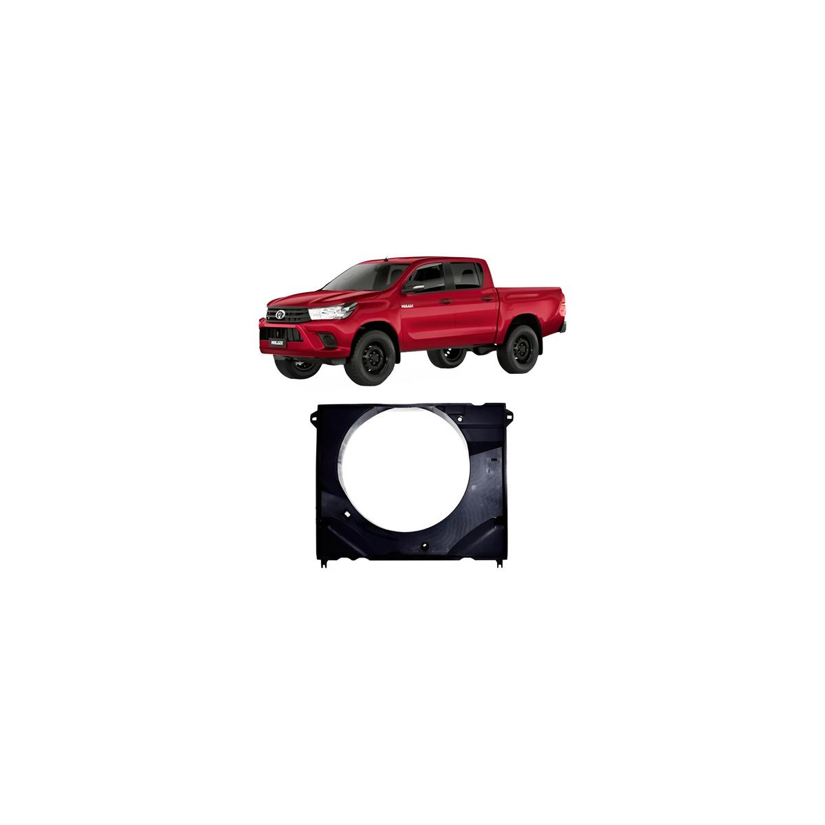 DEFLETOR RADIADOR HILUX SW4 2016 A 2020 (RF31143)