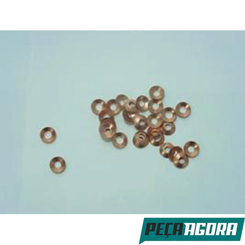 CAIXA 100   ARRUELA CONE CANO INJETOR MB 352 366 OM314 447 449 -  4.1X10.0X0.5MM