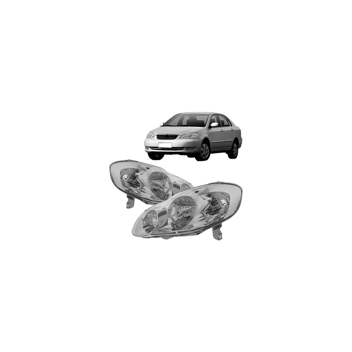 FAROL ESQUERDO COROLLA 2005 A 2008 (RF15043)