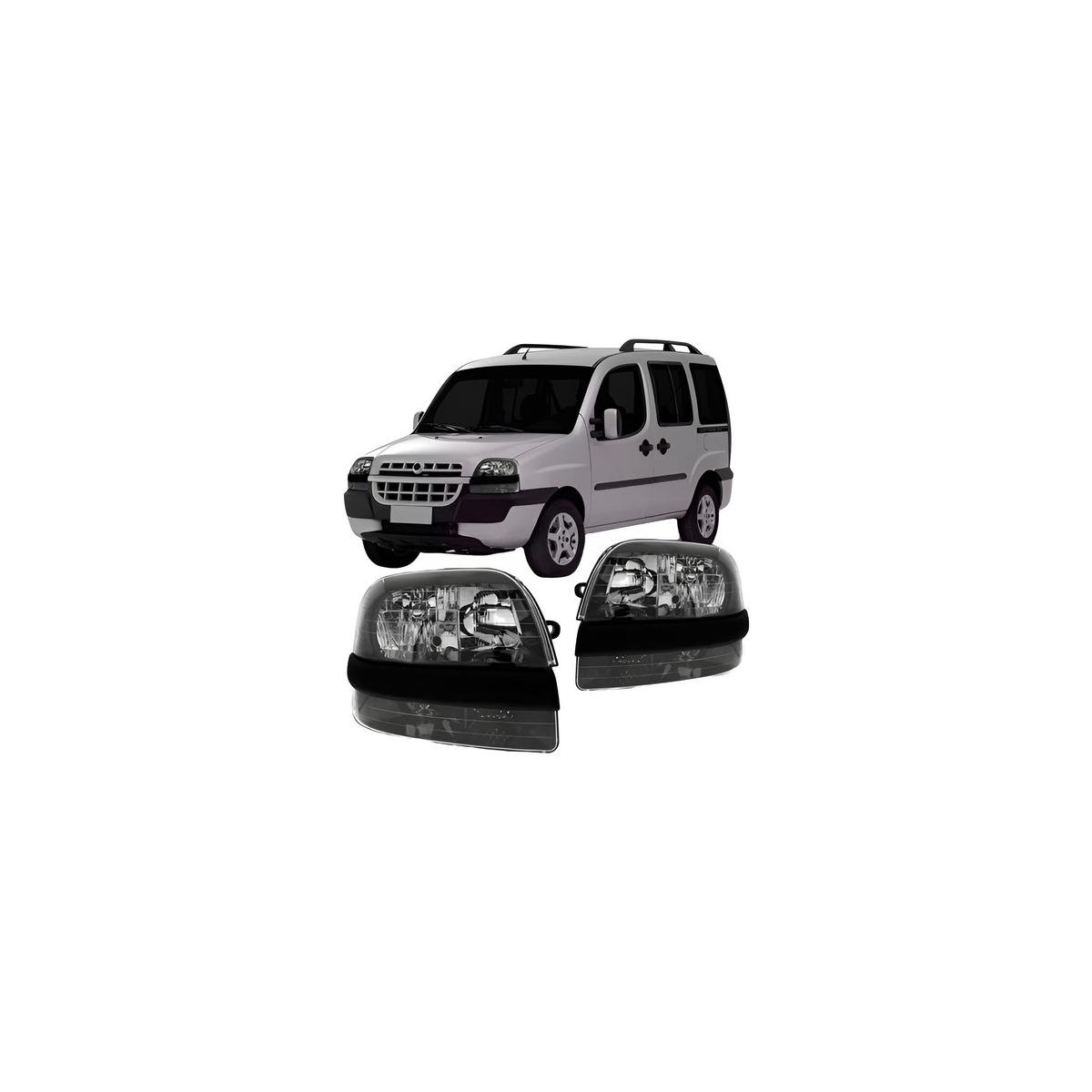 FAROL ESQUERDO DOBLO 2002 A 2008 (RF15049)