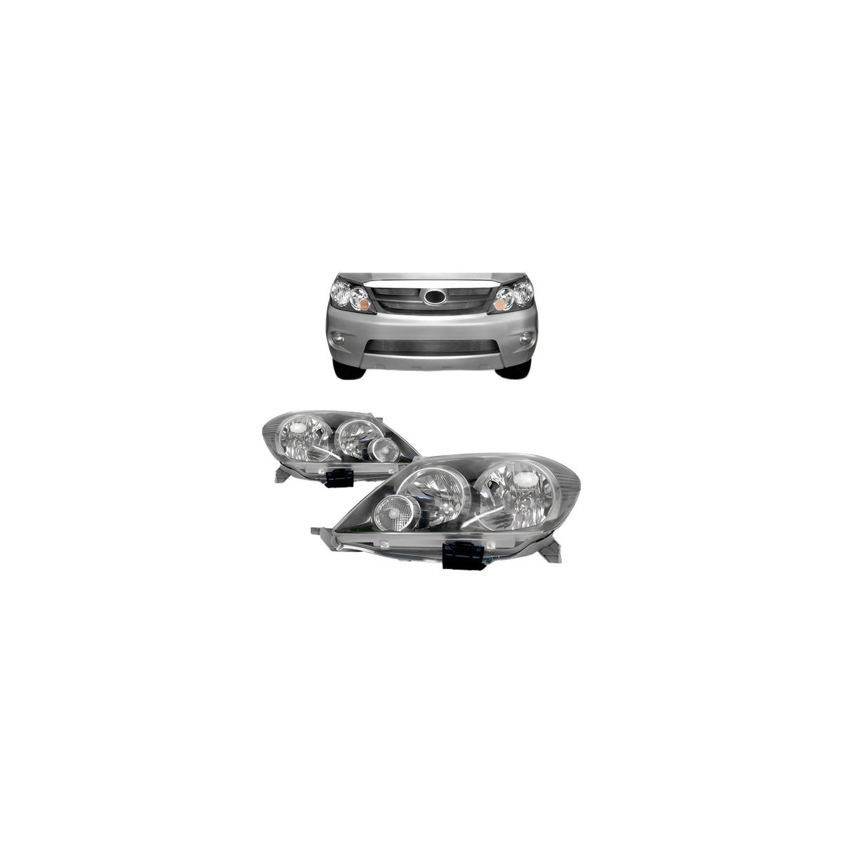 FAROL DIREITO HILUX SW4 2005 A 2008 (RF15136)