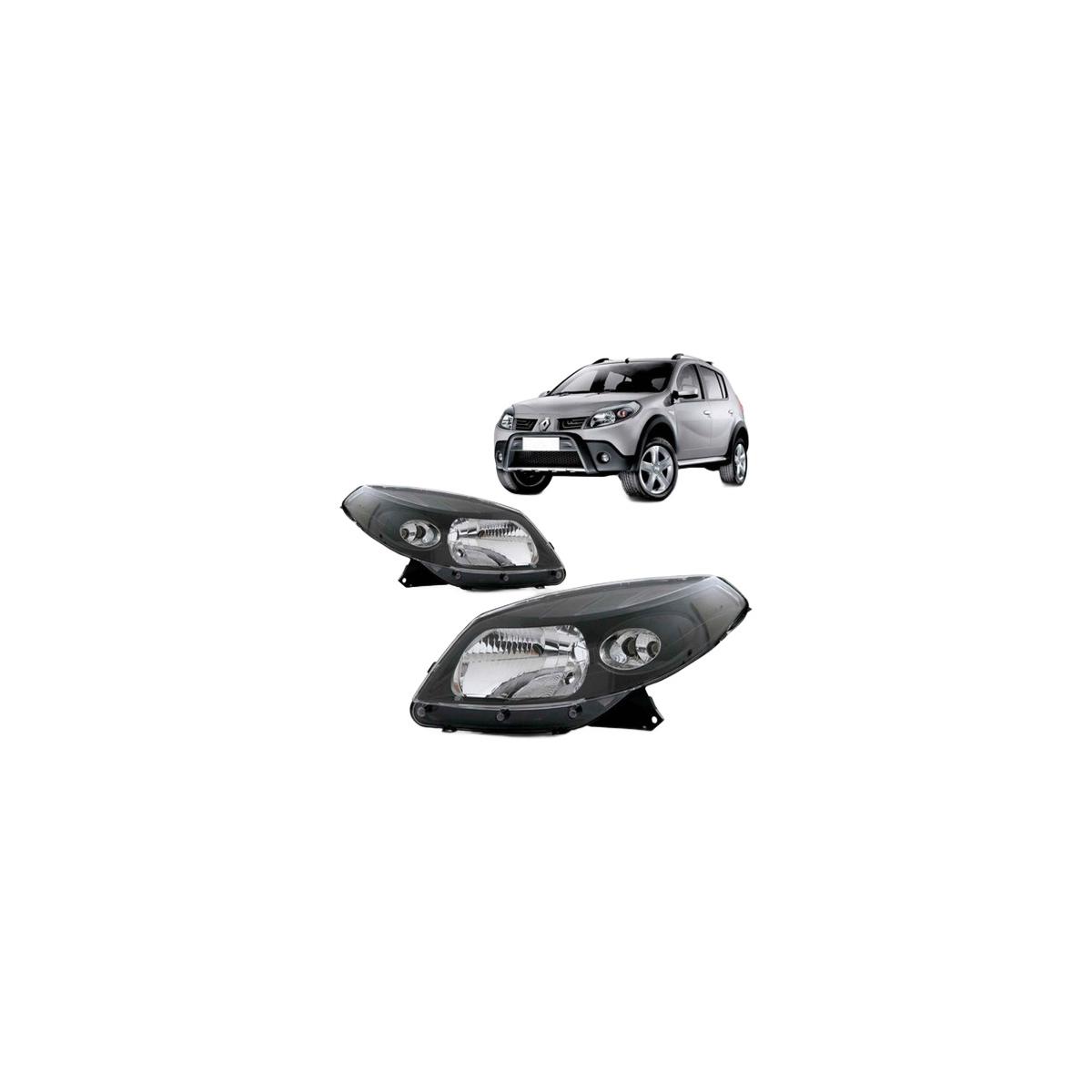 FAROL ESQUERDO SANDERO 2008 A 2011 (RF16211)