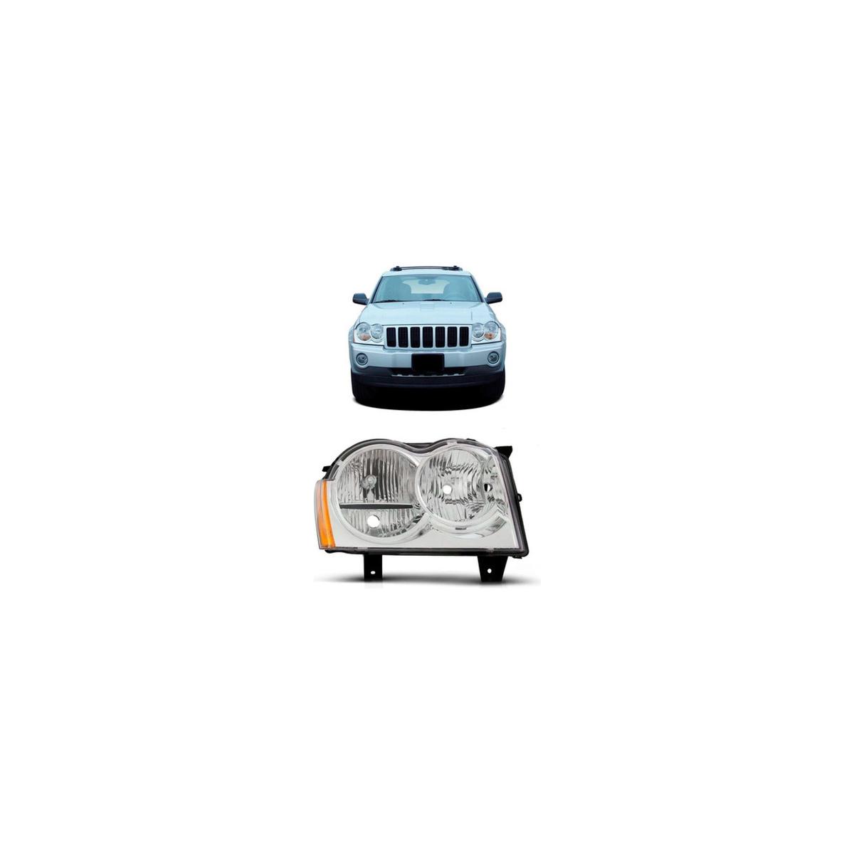 FAROL DIREITO GRAND CHEROKEE 2005 A 2007 (RF16236)