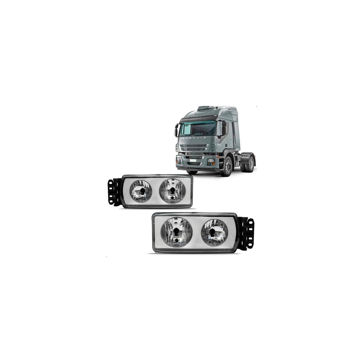 FAROL ESQUERDO STRALIS 2003 A 2007 (RF16447)