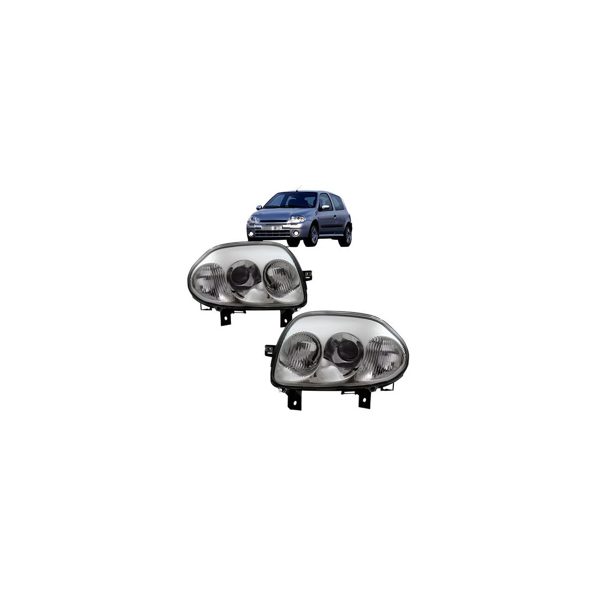 FAROL ESQUERDO CLIO 1999 A 2002 (RF17081)