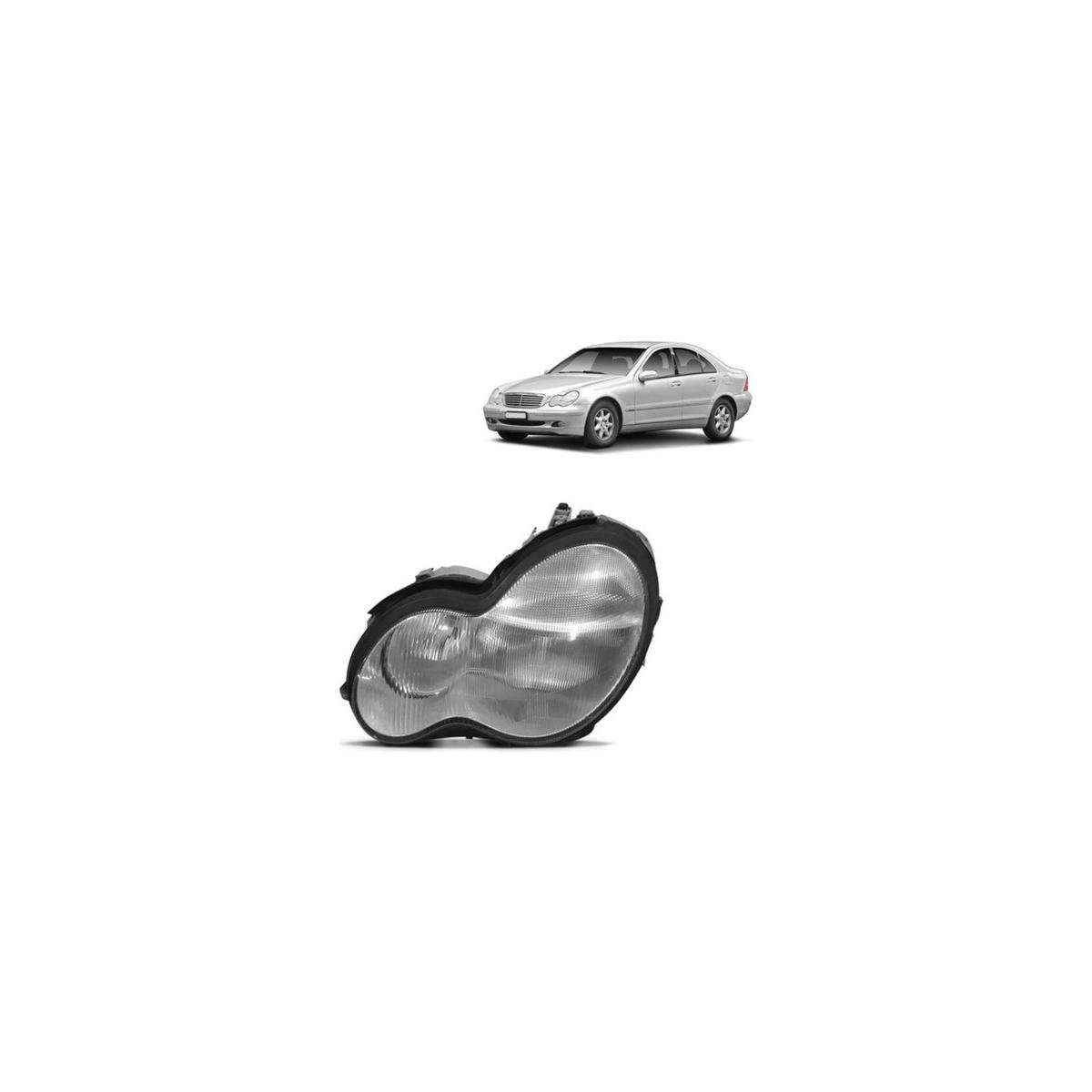 FAROL ESQUERDO C180 2000 A 2002 (RF17089)